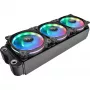 Ventilátor radiátora Thermaltake Riing Duo 12 RGB TT Premium Edition CL-F073-PL12SW-A, 120 mm, 3 ks s ovládačom, čierny