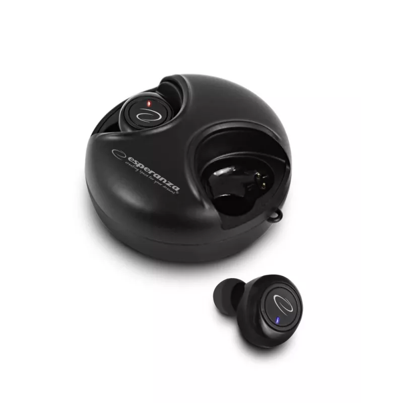 Esperanza EH228K slúchadlá/headset bezdrôtové in-ear hovory/hudba micro-USB Bluetooth čierne