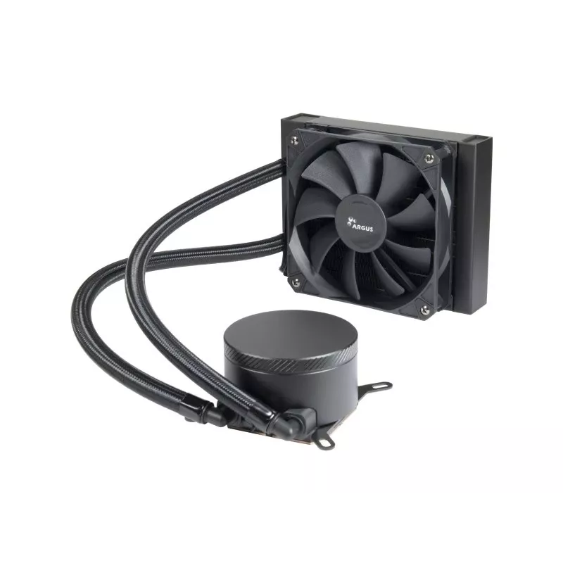 All-in-One vodné chladenie INTER-TECH Argus Iceman B-120, 120-mm ventilátor, hydraulické ložisko, čierna