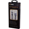 Kábel YENKEE YCU 301 BE USB-A 2.0/USB-C 1m fialový