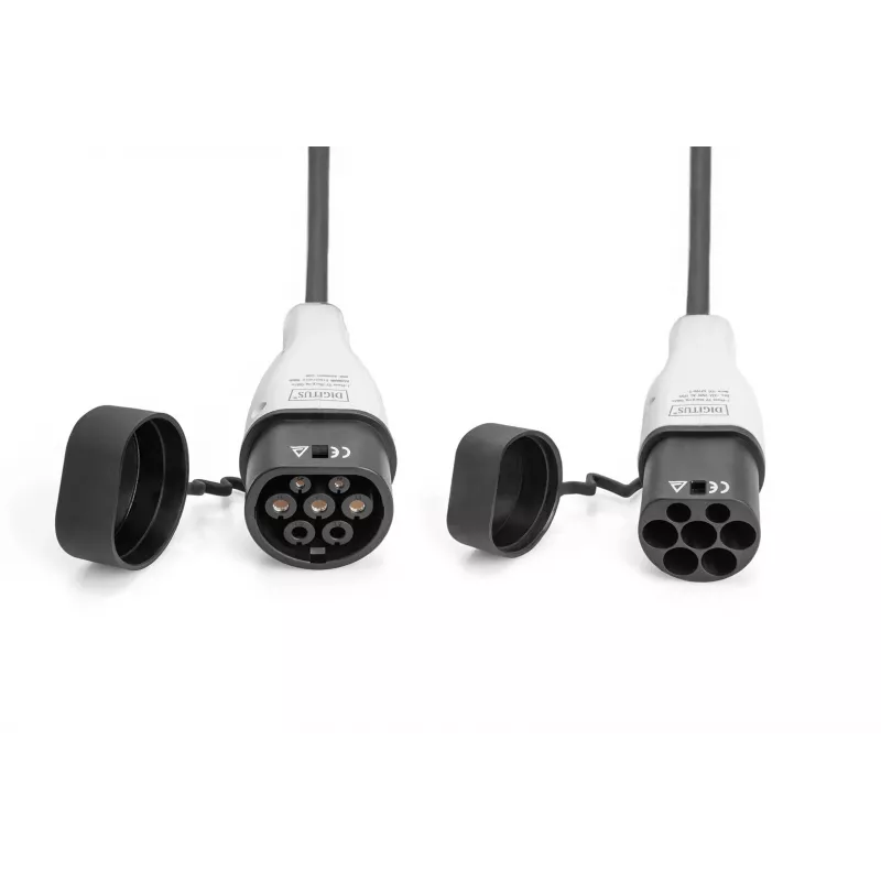 Nabíjací kábel EV Digitus 7,5 m Type 2 na Type 2 32 A 240 V