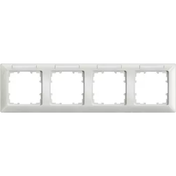 Siemens 5TG25530 - titán - biela - plast - bezskrutkový - 222 mm - 80 mm - 1 ks