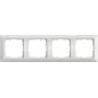 Siemens 5TG25530 - titán - biela - plast - bezskrutkový - 222 mm - 80 mm - 1 ks
