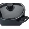 Hrniec BALLARINI 75002-920-0 okrúhly čierny hliník 20 cm