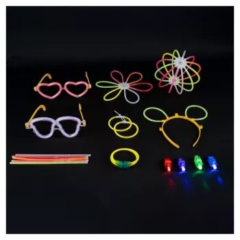 RealPower 495549 Glow Sticks Big Party Box, 488 kusov
