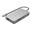Hyper | HyperDrive Universal USB-C 10-in-1 Dual HDMI mobilný dock | Ethernet LAN (RJ-45) porty 1 | Počet HDMI portov 2