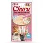 INABA Churu tuniak s lososom - maškrty pre mačky - 4x14 g