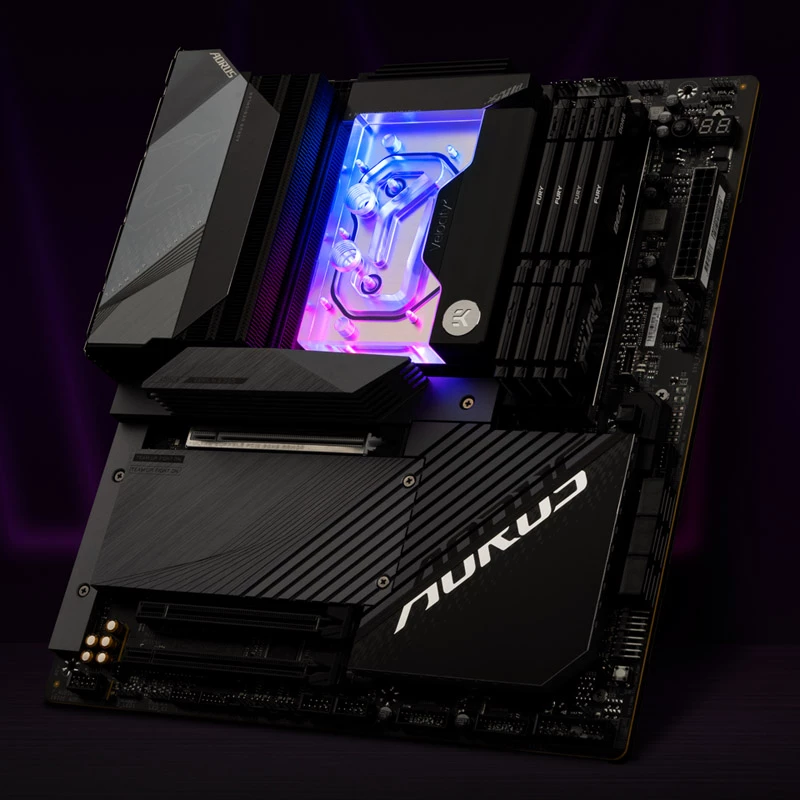 EK Waterblocks EK-Quantum Velocity2 D-RGB - AM5, nikel + akryl