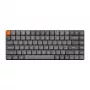 Keychron K3 Max K3M-H3 bezdrôtová mechanická klávesnica, tri-mode, 75 %, Gateron Brown low profile, RGB, čierna