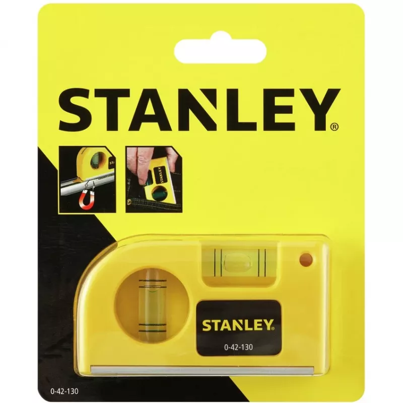 Stanley by Black & Decker 0-42-130 vrecková vodováha 8,7 cm 2 mm/m