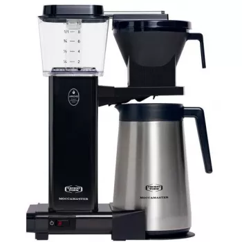 Filtračný kávovar MOCCAMASTER KBGT 741 — 1,25 l (10 šálok), 1520 W, oceľ, vyberateľná nádrž na vodu