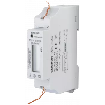 VE EMDIN01 - elektromer 1-fázový LCD displej (EMDIN01)