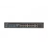 Lanberg RSFE-16P-2C-250 nespravovaný PoE+ prepínač, 16x 10/100 PoE+, 2x Gigabit Combo, 250 W, 1U rack