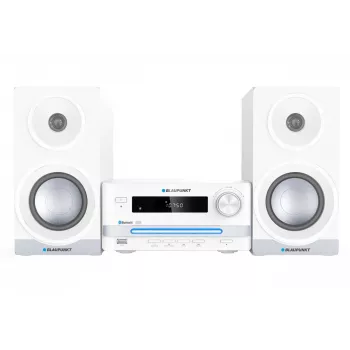 Home audio mikrosystém BLAUPUNKT MS16BT 15 W, CD/USB/MP3, Bluetooth, FM RDS, biela