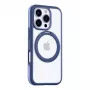 Torras Ostand R Fusion X00FX1881 magnetický kryt pre iPhone 16 Pro s 360° otočným prstencom-stojanom, modrý