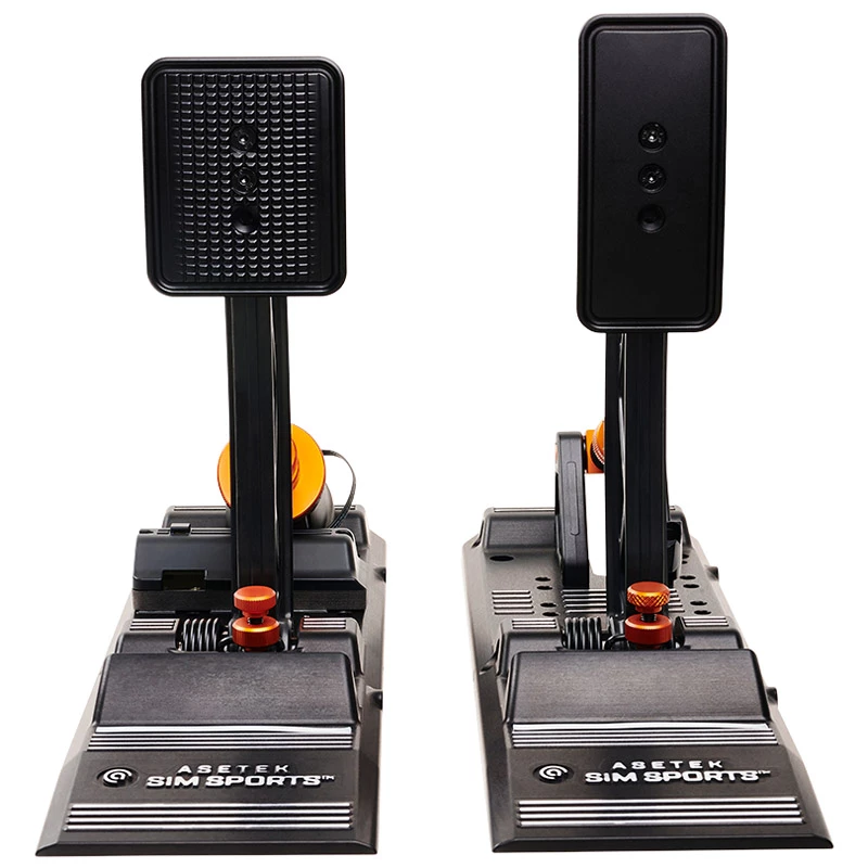 Asetek SimSports Forte S Sim Racing plynový a brzdový pedál