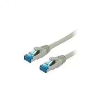 VALUE - patch kábel - RJ-45 (M) na RJ-45 (M) - 3 m - UTP - CAT 6a - tvarovaný - sivá (21.99.0873)