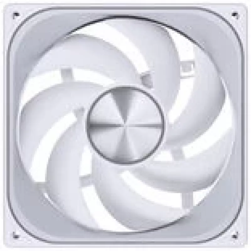 140mm Jonsbo ZA-140W PWM ARGB ventilátor do skrine, biely, Infinity Mirror