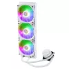 Sada kvapalinového chladenia Cooler Master MasterLiquid 360L Core ARGB biela 12 cm ventilátor