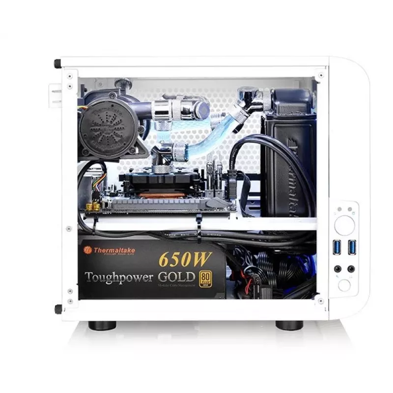 Thermaltake Core V1 Snow Edition kocka biela