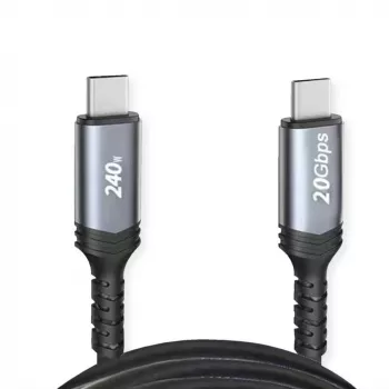 USB kábel VALUE 11.99.9087 USB4 Gen 2x2 2 m USB C čierna