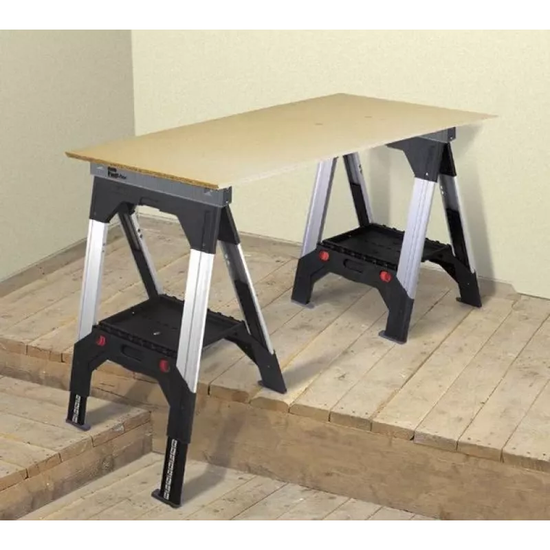 Stanley FatMax 1-92-980 pracovné kozy, pár, nosnosť do 1135 kg, čierne