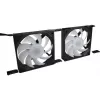 Ventilátor do počítačovej skrine INTER-TECH ES-011, 120 mm, čierny, 1 ks