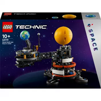 LEGO Technic Planéta Zem a Mesiac na obežnej dráhe vesmírne hry pre chlapcov a dievčatá od 10 rokov slnečná sústava stavebnica s planétou