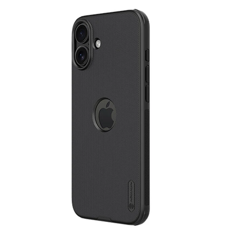 Ochranné puzdro Nillkin pre iPhone 16 Plus Super Frosted Pro — čierne, tenké tvrdé puzdro