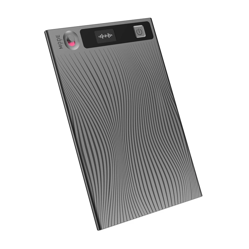 Hlasový záznamník Mobvoi TicNote sivý s 16 GB pamäte, kompaktný digitálny diktafón