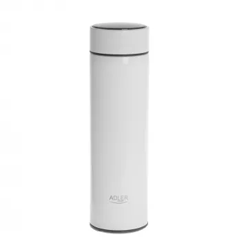 Adler | termofľaša | AD 4506w | materiál nerez/silikón | biela