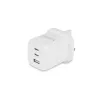 Dicota napájací zdroj - kompaktný, GaN - 65 Watt - 5 A - PD 3.0 - 3 výstupné konektory (2 x USB-C, USB)