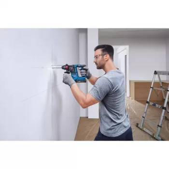 Akumulátorové vŕtacie kladivo GBH 18V-18 Professional solo, 18 V (modrá/čierna, bez batérie a nabíjačky)