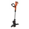 Black & Decker BESTA525-QS, strunová kosačka, 25 cm, nylonová struna, D rukoväť, 1,6 mm, 10 m