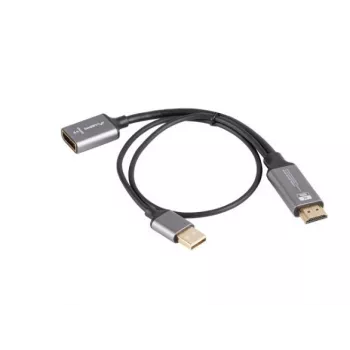Adaptér HDMI(M)-DisplayPort(F) 4K 20 AD-HD-DP-0