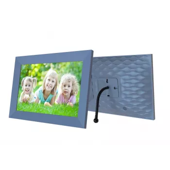 Digitálny fotorámik Denver PFF-1026 10,1 palcov dotykový displej Wi-Fi sivý 16GB