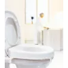 Etac Hi-Loo zvýšené toaletné sedadlo s vekom, 10 cm