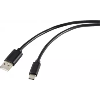 Renkforce RF-5720398 USB kábel čierny