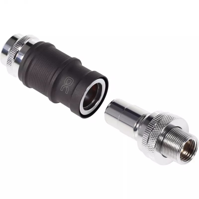 Alphacool Quick Disconnect sada BLH1A IG-IG s Schott pripojením – pár rýchlospojok pre G½/G1/4 pripojenia