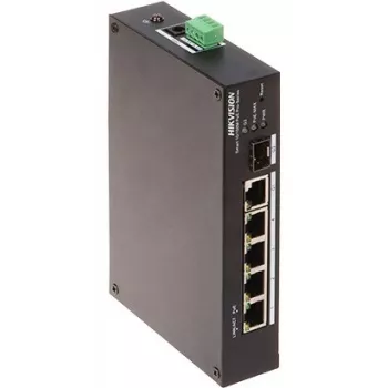 Managed switch Hikvision DS-3T1306P-SI/HS L2 PoE 5 portov 10/100
