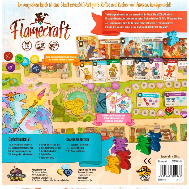 Flamecraft, dosková hra