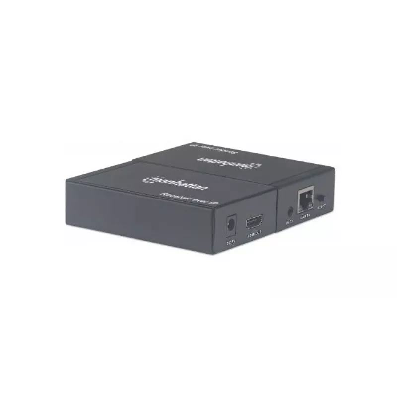 AV vysielač & prijímač Manhattan 1080p HDMI over IP Extender Kit