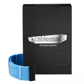 CableMod C-Series PRO ModMesh RM sada - svetlomodrá