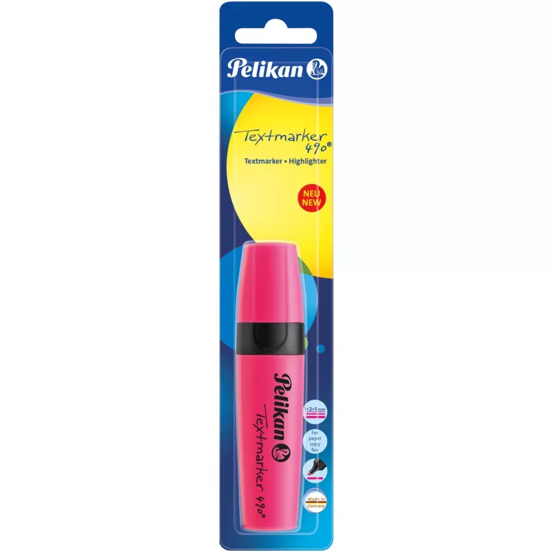 Zvýrazňovač Pelikan 490 ružový