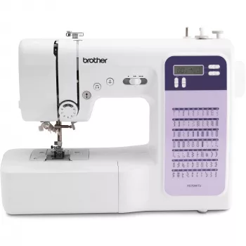 Šijací stroj Brother FS70WTx — 70 stehových vzorov, LCD displej, 750 SPM, 5 mm dĺžka, 7 mm šírka