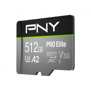 Flash pamäť PNY 512GB microSDXC Class 10 P-SDUX512U3100PRO-GE