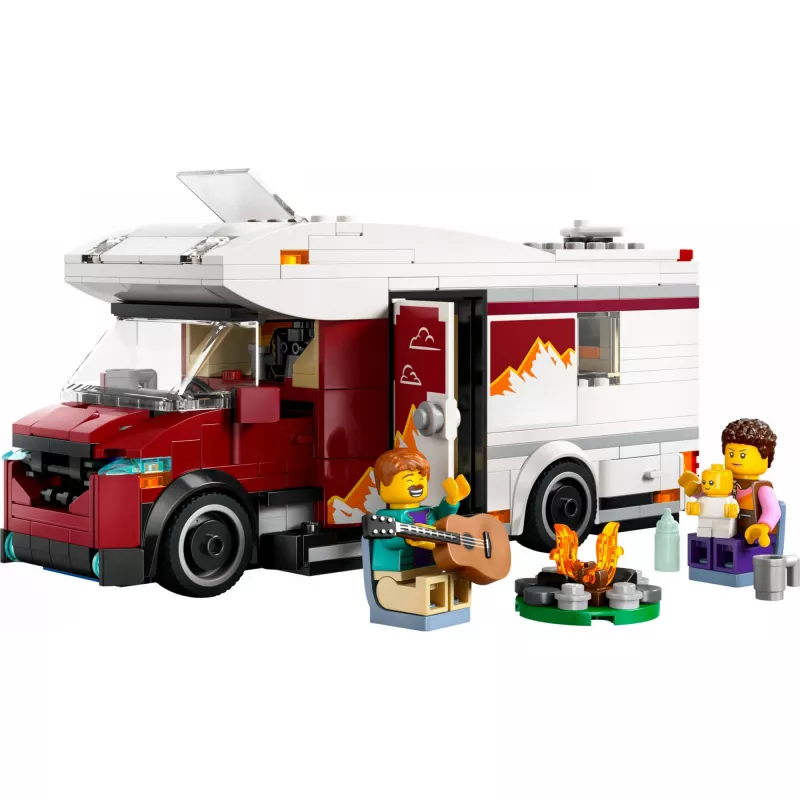 Stavebnica LEGO City Abenteuer-Camper 60454, 385 dielov, výška 80 mm, pre deti od 6 rokov