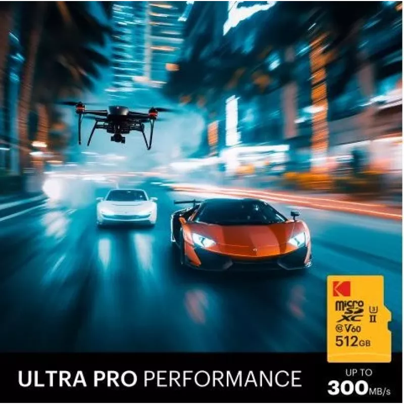 Flash pamäť Kodak 256GB UHS-II U3 A1 V60 Ultra Pro EKMSDM256GUHS2V1K