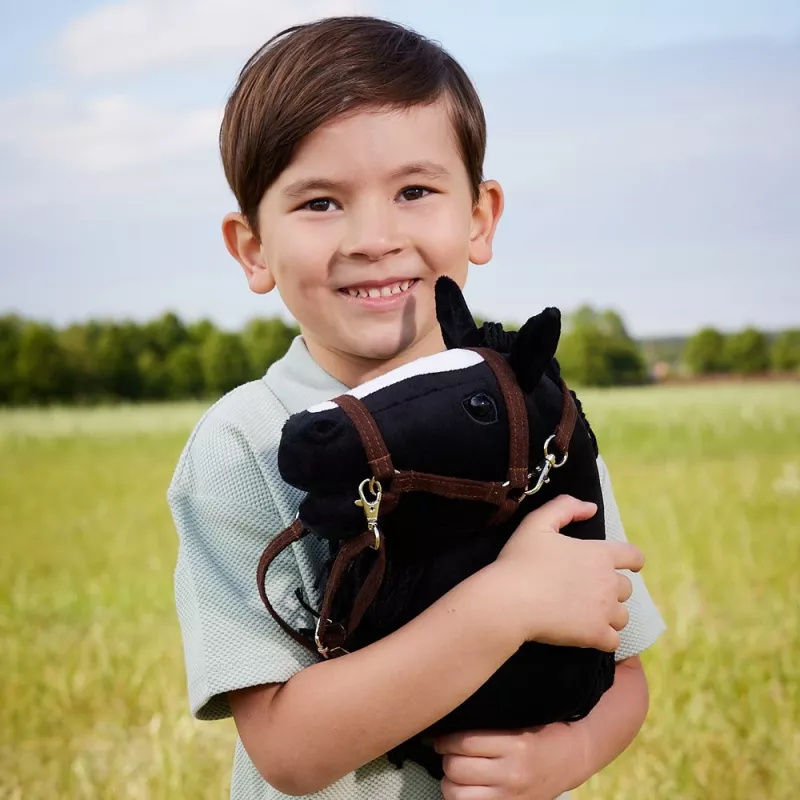Hobby horse HOPPIHORSE koník A4 čierny