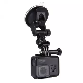 Puluz držiak na čelné sklo auta pre akčné kamery (vrátane Osmo Action 5 Pro, Insta360 X5)